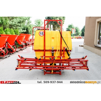 Opryskiwacz zawieszany Polmark 600L 12M stabilizacja hydrauliczna,podnoszenie hydrauliczne  